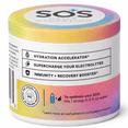 thumbnail image 2 of SOS Hydration Daily Electrolyte Powder Drink Mix, Rainbow Sherbet, Low Sugar, 31-Serving, 2 of 10