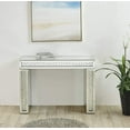 thumbnail image 2 of Elegant Decor MF91001 43.5 in. Rectangle Crystal Console Table Mirror Finish, Clear, 2 of 4