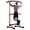 Orange, variant on SogesPower Adjustable 83"H Pull up Bar Power Tower Multifunctional Fitness Station for Home