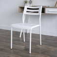 thumbnail image 7 of Humble Crew Lightweight Industrial Office Desk Chair, White, 7 of 7