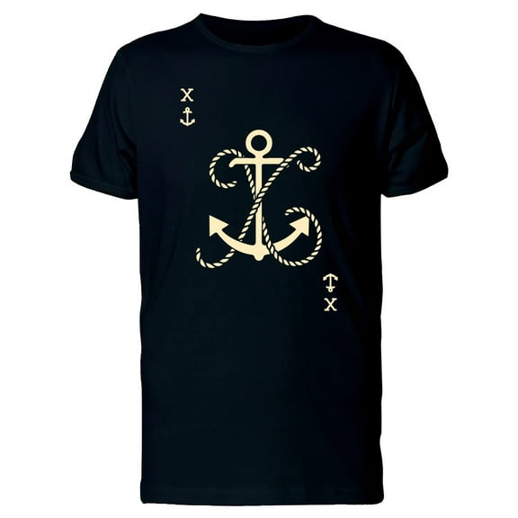 Vintage Anchor, Nautical Design Tee Men's -Image by Shutterstock