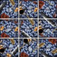 thumbnail image 1 of Rompecabezas Squzzle de Fun Squared Games, 23 x 23 cm, 9 piezas, para viaje, 1 of 3
