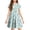 #A04-Pink, variant on Abcomgle Summer Dresses for Girls 7-8 Casual A-Line Short Sleeve Tank Dresses Floral Print Summer Crew Neck Swing Sundresses with Pockets for 4-14t Kids