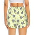 thumbnail image 4 of Goofa Funny Chicken Printed Women 2 in 1 Running Shorts,Quick Dry Athletic Workout Shorts,High Waisted Athletic Shorts with Liner Pockets-XX-Large, 4 of 9