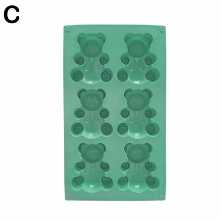 

Silicone Bear Mould 3D Cake Decorating Chocolate Fondant Resin Clay Candle J3V4