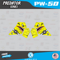 thumbnail image 2 of Kalair GFX Graphics Kit for Yamaha PW50 (All Years) Predator Series, 2 of 5