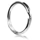 thumbnail image 1 of Anillos para Llaves HoAoOo 100 PCS 20 mm Metal Redondo con Divisor, 1 of 7