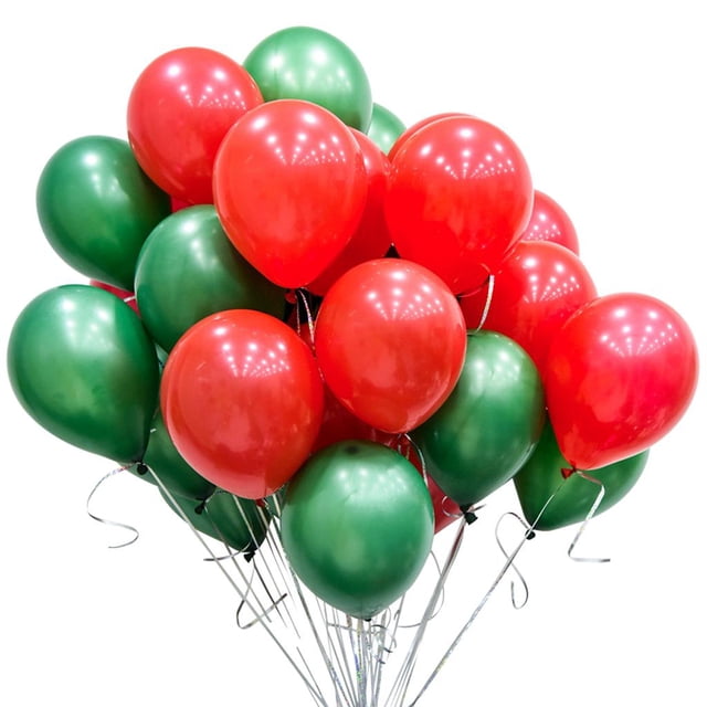 40 piezas. Conjunto de Globo de látex Globo de aire Decoración Globo Accesorios de Halloween Rojo y Gloria Globos De Halloween