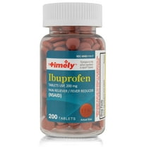 Timely Ibuprofen Tablets - 200 mg Pain Relief Fever Reducer - 200 Count