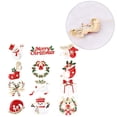 thumbnail image 2 of Broches navideños Wosthever 12 Uds Aleación Cristal, 2 of 6