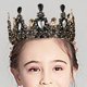 thumbnail image 5 of Princess Crown Headpieces Rhinestone Corona nupcial para aniversarios Boda Fiesta de cumpleaños Traje Accesorios para el, 5 of 6
