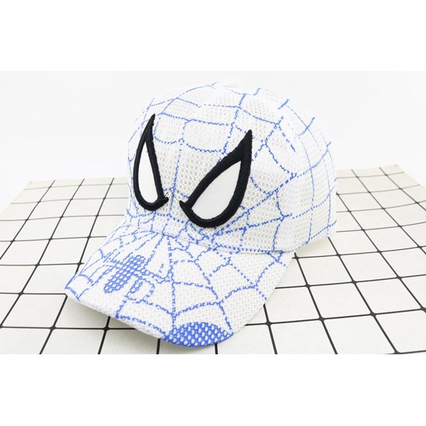 Gorra de béisbol de dibujos animados para niños y niñas, gorro de Spiderman, Hip Hop, modelo de dibujos animados, Marvel, 2-8 años Fivean unisex