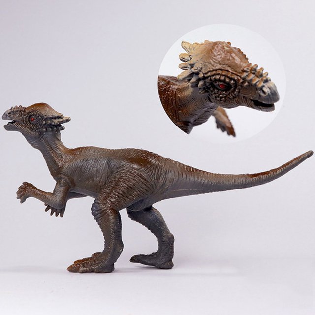 Dinosaurios, Juguete de dinosaurio, Juguetes de dinosaurio para niños y niñas de 4 a 12 años, Tiranosaurio Rex Cabeza gruesa Dragón Marrón brillar Juguete