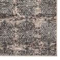 thumbnail image 4 of Contemporary Home Living 2' x 3' Rectangular Diamond Damask Area Throw Rug - Gray and Blue, 4 of 4