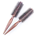 thumbnail image 5 of 14 rows tail comb  Portable Women Hair Brush Comb Round Anti-static Curly Brush Natural Bristle Wood Handle Hair Styling Comb Hairdress Tools, 5 of 6