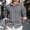 Dark Gray, variant on Men's Long Sleeves Shirts Contrast Plaid Easy Care Button Up Shirts for Country Club, Business Casual Lightweight Shirts