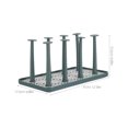 thumbnail image 2 of Raindrops 1Set Bottle Dryer Stand PP Green Simple Design For Living Room, 2 of 8