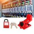 thumbnail image 4 of Dispositivo de Bloqueo del interruptor de Circuito, Aislamiente Universal de Seguridad de Nylon Safe Utilice la Ingeniería de Ingeniería de Prueba de Manipulación para, 4 of 7