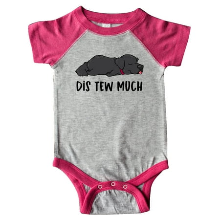 

Inktastic Napping Dis Tew Much Flat-Coated Retriever Gift Baby Boy or Baby Girl Bodysuit