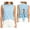 A152 Light Blue, variant on Womens Sleeveless Striped Tank Top Crew Neck Casual Summer Jersey Knit Lightweight Breathable Relaxed Fit Athletic Workout Fashion Basic Undershirt Tees Shirts