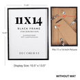thumbnail image 4 of Decorebay Home Aluminum Picture Photo Frame (Black), 4 of 9
