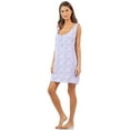 thumbnail image 2 of Casual Nights Women's Poly Cotton Sleeveless Nightgown Chemise, 2 of 5