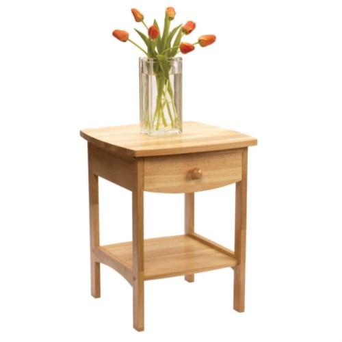 Claire Accent Table Natural Finish 82218-VV by Ergode