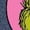 HEATHER BLUE, variant on The Grinch - Not A Hugger Grinch - Men's Short Sleeve Graphic T-Shirt