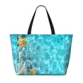 thumbnail image 2 of Easygdp Coral And Seashell On The Beach Bolsa de Viaje de Playa de Gran Capacidad, Bolsa Tote Perfecta para la Playa, Escapadas de Fin de Semana y Viajes, 2 of 7