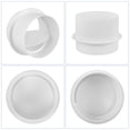 thumbnail image 4 of Phenofice One-Way Airflow Air Vent Connector ABS White 1Pack, 4 of 8