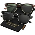 thumbnail image 1 of YIXIGGC Polarized Sunglasses for Men and Women Semi-Rimless Frame Driving Sun glasses UV Blocking DYF329-1505, 1 of 6
