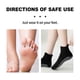 thumbnail image 5 of HOUKEA HKB05-A018-1-BK1 1 Pair Anti Bunion and Varicose Vein Non-Slip Tourmaline Socks, 5 of 5