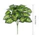 thumbnail image 3 of Plantas de follaje artificial para la decoración del hogar | Arreglos de vegetación artificial | Plantas de plástico en maceta para paisajismo interior y exterior, 3 of 6