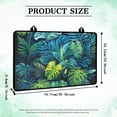 thumbnail image 7 of Renewold Electric Stove Top Cover for Cooktop, Induction Electric Stove Cover Anti-slip Glass Cooktop Mat Extra Large Flat Top Stove Mat Easy Storage, Monstera Leaf, 7 of 7