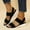 Black, variant on LoyisViDion Clearance Sandals for Women New Style Casual Women'S Sandals and Slippers with Flat Bottom for Outer Flash Picks Black 6