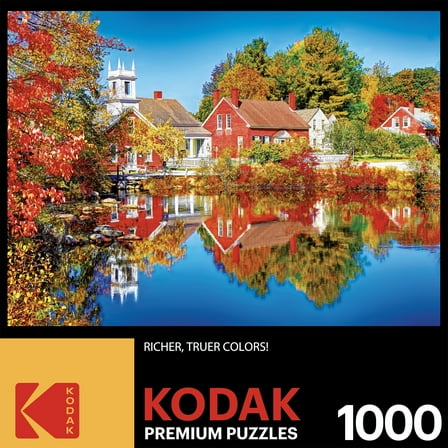 Cra-Z-Art Kodak 1000-Piece Autumn in Harrisville, New Hampshire Jigsaw Puzzle