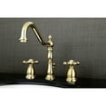 thumbnail image 2 of Kingston Brass KS1992AX 8 in. Widespread Standard Mount Bathroom Faucet, Polished Brass, 2 of 2