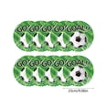 thumbnail image 3 of 10 Pcs Soccer Paper Plates Birthday Party Supplies Disposable 9 Inch Dinner Plate for Sports Birthday Party Soccer Fans Decorations, 3 of 6