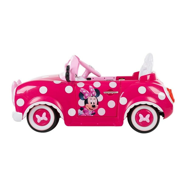 Carro Eléctrico Carrito Minnie Para NiÃ±as Carritos De Pila Para