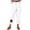 White, variant on hulanddfd Womens Printed Pants Womens Solid Color High Waist Drawstring Pocket Casual Long Home Work Daily