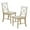 Antique White, variant on GDF Studio Northrup Farmhouse Acacia Wood Dining Chairs, Set of 2, Antique White