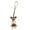 brown, variant on Fashionable Sturdy Schnauzer Dog Keychain Charm Pendant for Personalize Elegant Styles and Fashion Statement Pieces