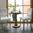 thumbnail image 3 of Dining Chair Covers Set of 6,Rustic Eucalyptus Leaf Pumpkin Universal Stretch Kitchen Seat Covers Parsons Chair Protector Slipcover for Home Restaurant Party Decor,Fall Colorful Plant on Wood, 3 of 6
