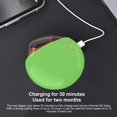 thumbnail image 7 of FEOLGEHLY Electric Nail Cutter with Charging Cable, Fingernail & Toe Nail Clippers, Toenail Clippers for Thick Nails, Nail Trimmer for Men Women Adults Seniors, Green, 7 of 7