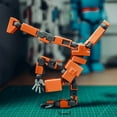 thumbnail image 3 of Multi-Jointed Movable Shapeshift Robot Lucky 13 3D Printed Toys 5.5 Inch Mannequin Dummy Figure Finished Assembly For Kids Gifts, 3 of 7