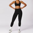thumbnail image 1 of Conjuntos de 2/3/4 piezas para mujer, conjunto de entrenamiento para gimnasio, conjunto de yoga para mujer, ropa deportiva, conjunto de chándal, camiseta deportiva, ropa deportiva, 1 of 5