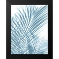 thumbnail image 2 of Miller, Melonie 19x24 Black Modern Framed Museum Art Print Titled - Palm Shadows Aqua I, 2 of 5
