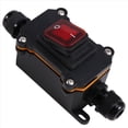 thumbnail image 2 of Interruptor Tipo Impermeable y A Prueba de Lluvia para Exteriores IP65, Fuente de Alimentación de 220 V, Interruptor Intermedio, Conector Eléctrico Alto, 2 of 8