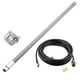 thumbnail image 1 of 12dBi 868MHz 915MHz Optimised Tuned Helium Omni Miner Fiberglass Aerial Antenna N-Male 550mm Fiberglass Antenna Kit, 1 of 5