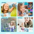 thumbnail image 2 of Sanmadrola Kids Camera Toys for Boys Girls 3-6 Years Kids Selfie Camera Toddler Girl Boy Gift for Christmas Children Camera Portable Birthday Gift for Kids 3-9 Year Blue 1080HD Digital Video, 2 of 8
